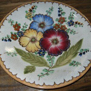 Signed Zuid Holland Vintage Bowl - 10"